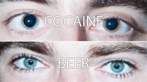 droga que pinga no olho